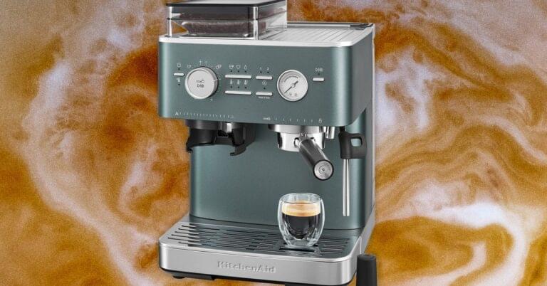 KitchenAid's new espresso machine won't wake your roommates
