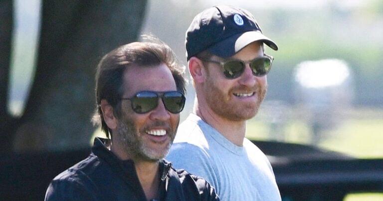 Prince Harry and pal Nacho Figueras film new project at Polo Match