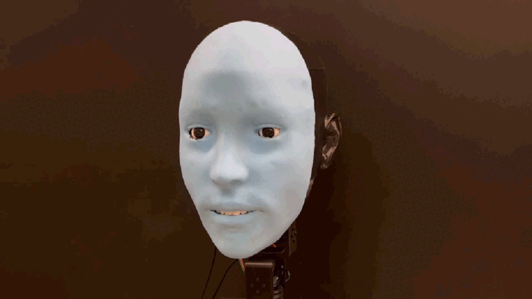 Researchers develop a terrifying robot that mimics the face