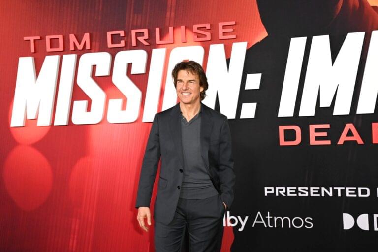 Tom Cruise in all black