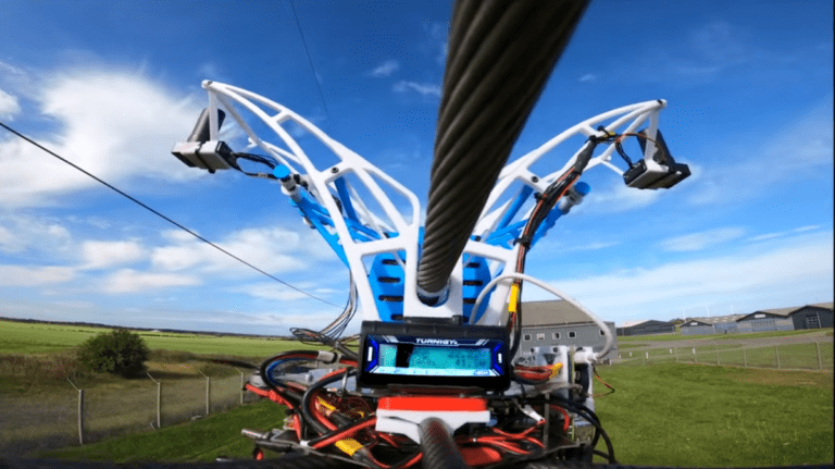The morning after: Drones that can be charged on power lines